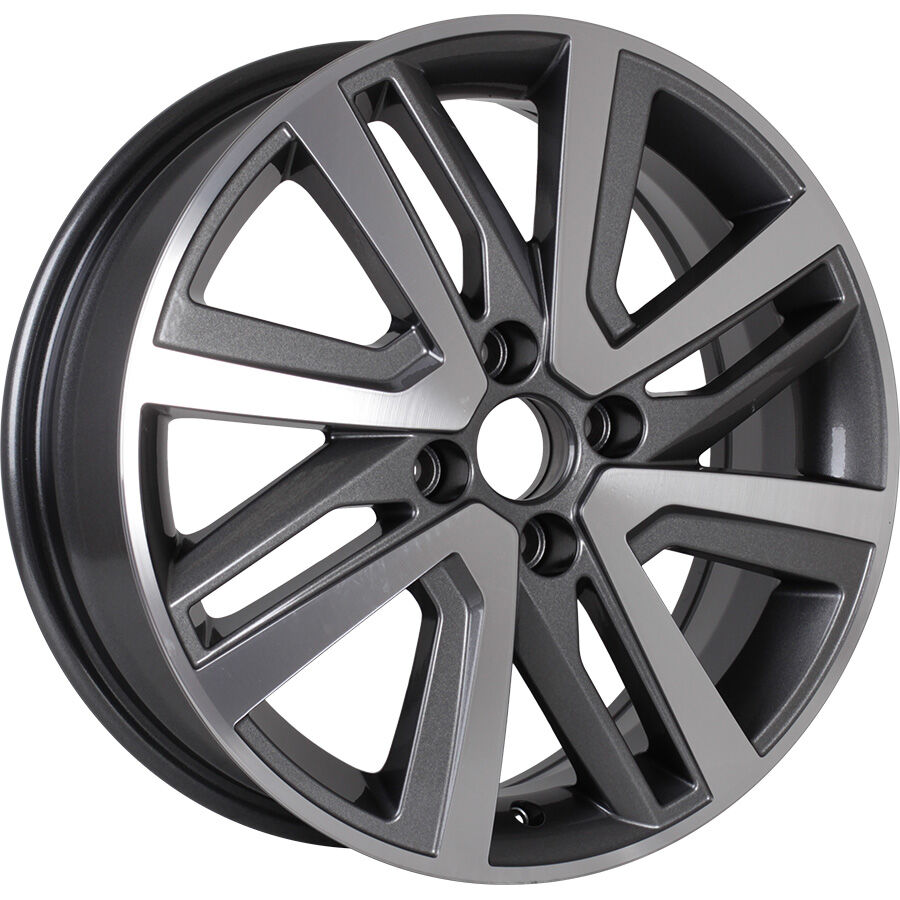 KHOMEN KHW1609 (16_RioI/Solaris I) R16x6 4x100 ET48 CB54.1 GRAY_FP