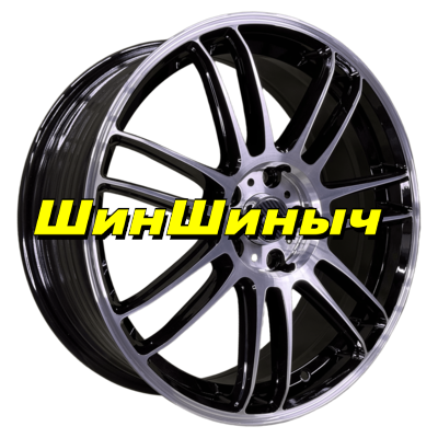 7,5x18/5x108 ET47 D60,1 FA8535 Gloss Black Machined Face (ZJH) FlowForming