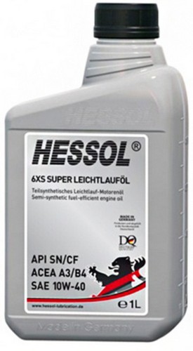 Масло моторное HESSOL Super Leichtlauföl SAE 10W40 1L