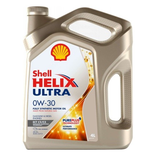 Масло моторное Shell Helix Ultra ЕСТ C2/C3 SAE 0W30 4L