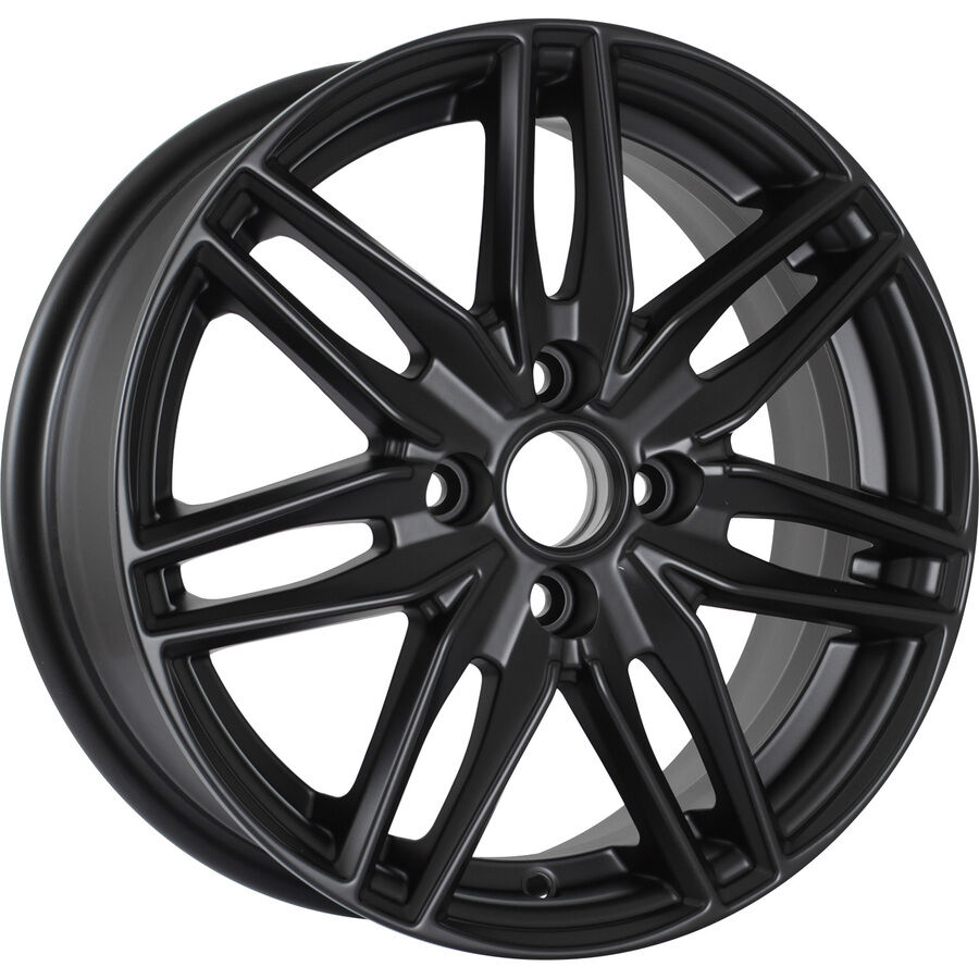 KDW KD1570 R15x6 4x100 ET50 CB60.1 Matt_Black_Painted