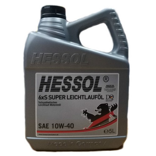 Масло моторное HESSOL Super Leichtlauföl SAE 10W40 5L