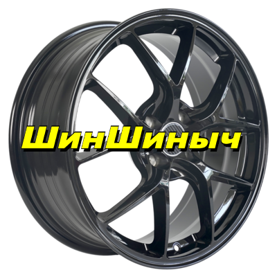 7x17/5x100 ET38 D57,1 FA8538 Full Black Round (ZJH) FlowForming