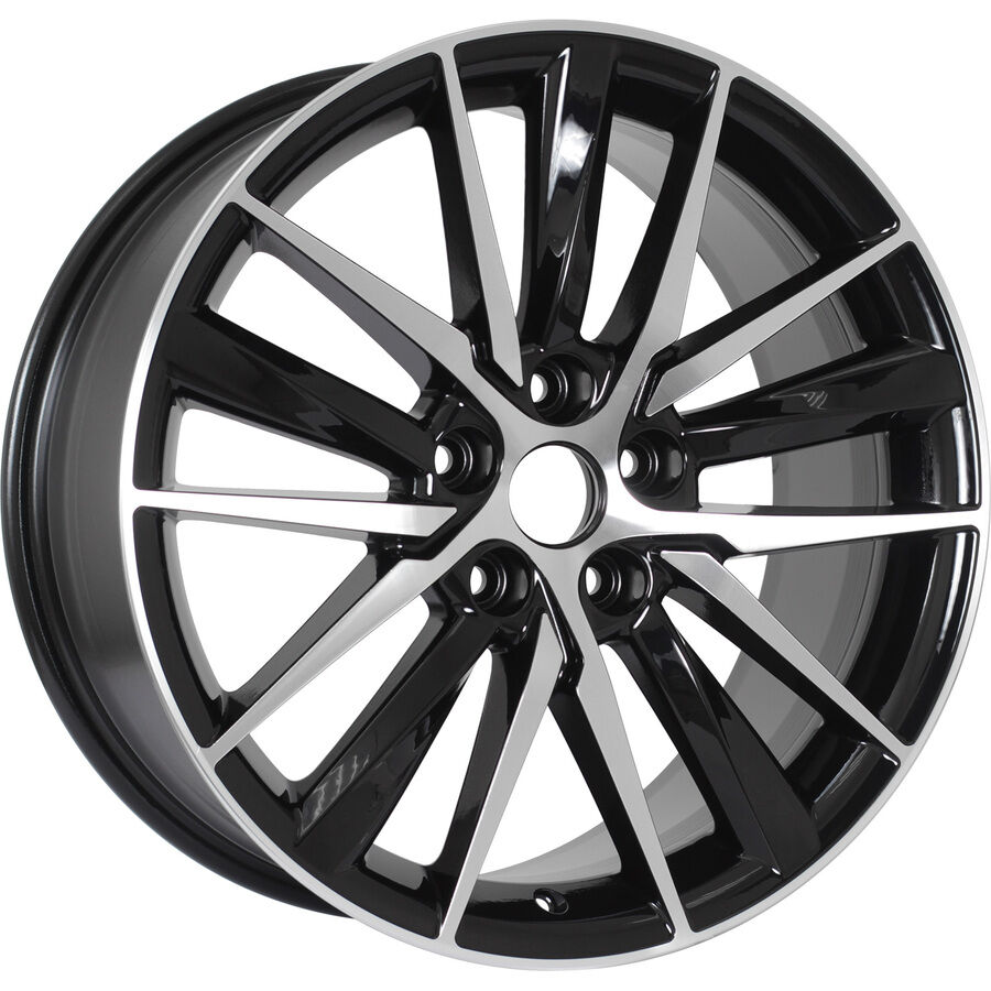 KHOMEN KHW1807 (A6/Q5) R18x8 5x112 ET39 CB66.6 Black_FP