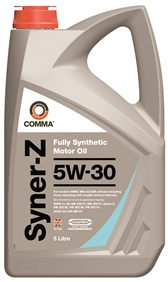 Масло моторное COMMA SYNER-Z SAE 5W30 5L (№SYZ5L)