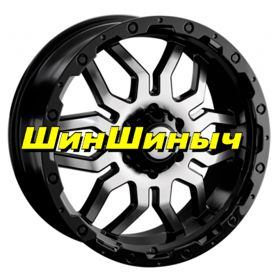 7,5x17/6x139,7 ET35 D100,1 1285 BKF (конус, Колпак+лого)