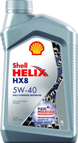 Масло моторное Shell Helix HX8 SAE 5W40 1L (№550051580)