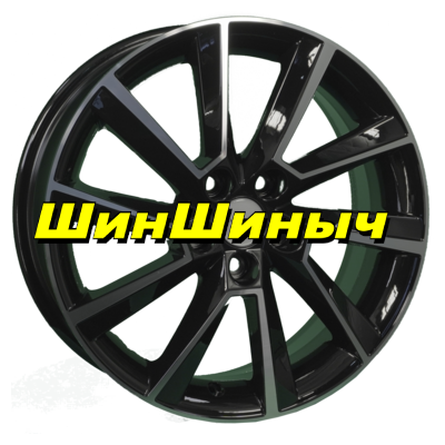 6x16/5x100 ET45 D57,1 KHW1604 (Fabia/Polo) Black-FP
