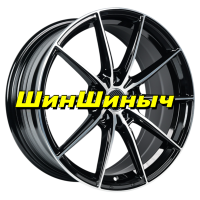8x18/5x114,3 ET30 D60,1 FA8533 Gloss Black Machined Face (ZJH)