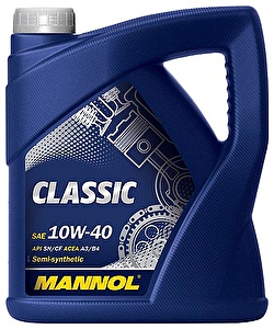 Масло моторное Mannol Classic High Power SAE 10W40 SM/CF/CH-4 4L (№1101)