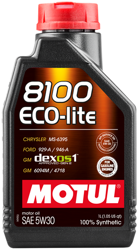 Масло моторное MOTUL 8100 Eco-Lite SAE 5W30 SN/CF 1L (№108212)