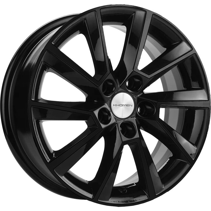 KHOMEN KHW1604 (16_ZV Yaris) R16x6 5x100 ET45 CB54.1 Black