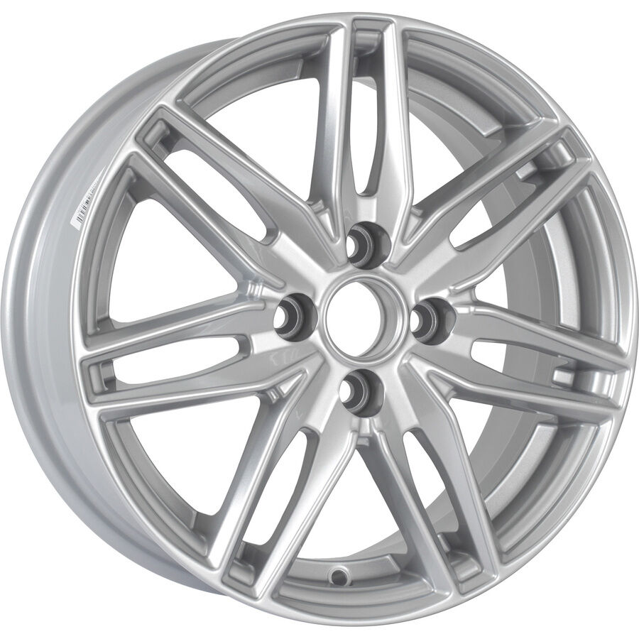 KDW KD1570 R15x6 4x100 ET50 CB60.1 Silver_Painted