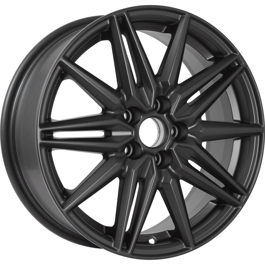KDW KD1670 R16x6.5 4x100 ET50 CB60.1 Matt_Black_Painted
