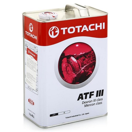 Жидкость для АКПП (гидромасло) TOTACHI ATF DEXRON III 4L (№20704)