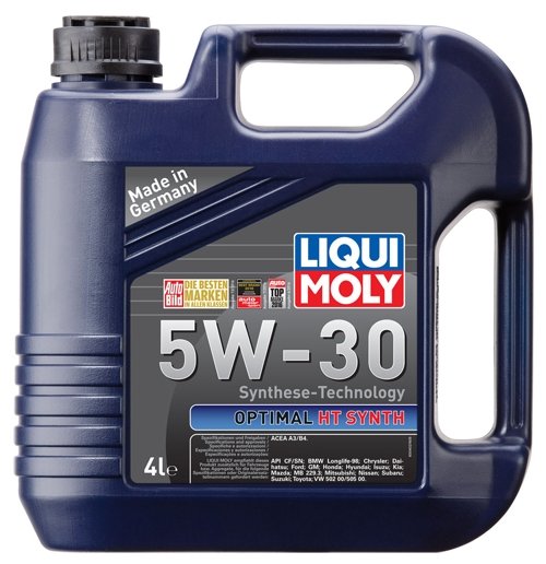 Liqui Moly 39001 масло моторное Optimal Synth HT SAE 5W30 A3/B4 4L