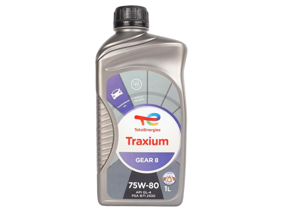 Масло трансмиссионное Total Traxium GEAR 8 (BV 75W80) GL-4 1L (№214082)