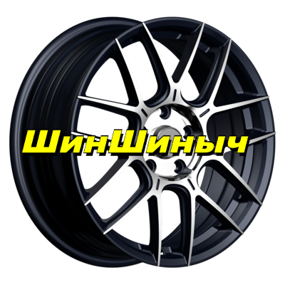 7x17/5x100 ET48 D56,1 FA8541 Gloss Black Machined Face (ZJH) FlowForming