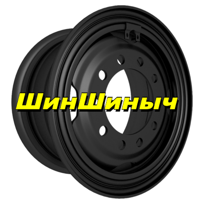 10x20/10x286 ET120 D222 Сферическая фаска R22 Черный (12 мм) Урал-4320, 4420, 43202, 4320-31, 4320-41, 43203-10, 5323, 532301, ЧСДМ А-120 3 000 кг, Ha