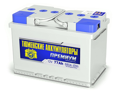 АКБ 6СТ-77о/п "TYUMEN BATTERY" Premium 680A
