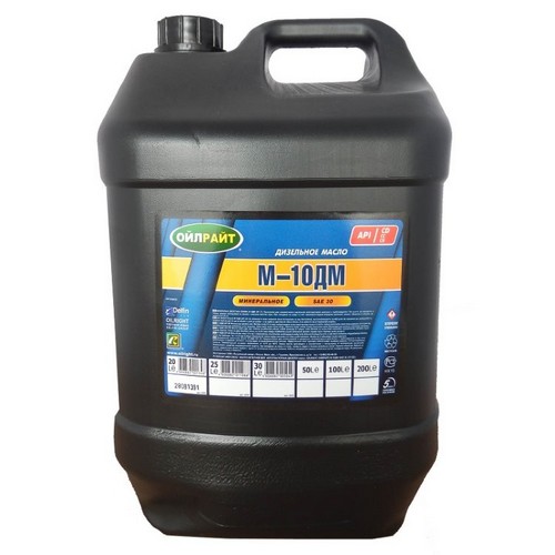 Масло моторное OIL RIGHT М10ДМ 20L (№2506)