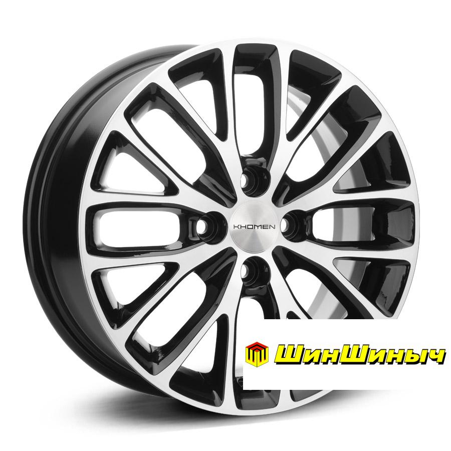 KHOMEN WHEELS R15 / 6J PCD 4x100 ЕТ 39 ЦО 56.6 1506