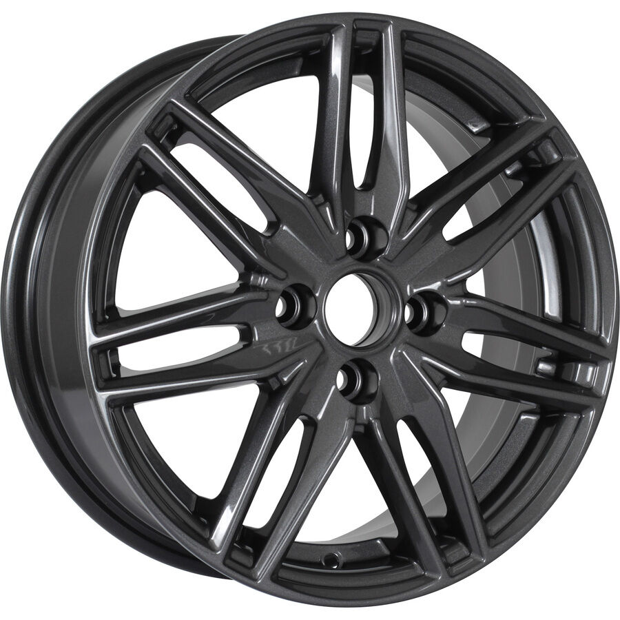 KDW KD1570 R15x6 4x100 ET50 CB60.1 Grey_Painted