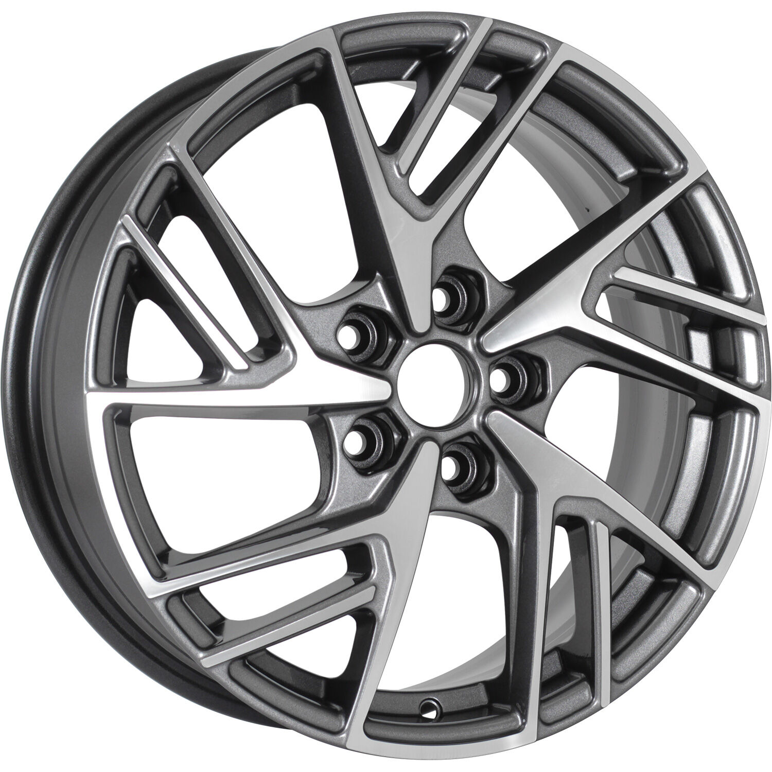 KHOMEN KHW1722 (Coolray) R17x6.5 5x114.3 ET45 CB54.1 GRAY_FP