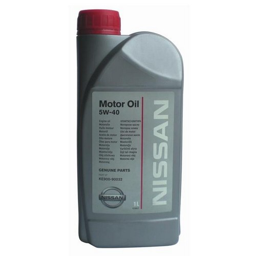 Масло моторное NISSAN SAE 5W40 SN/CF 1L (№KE90090032R)