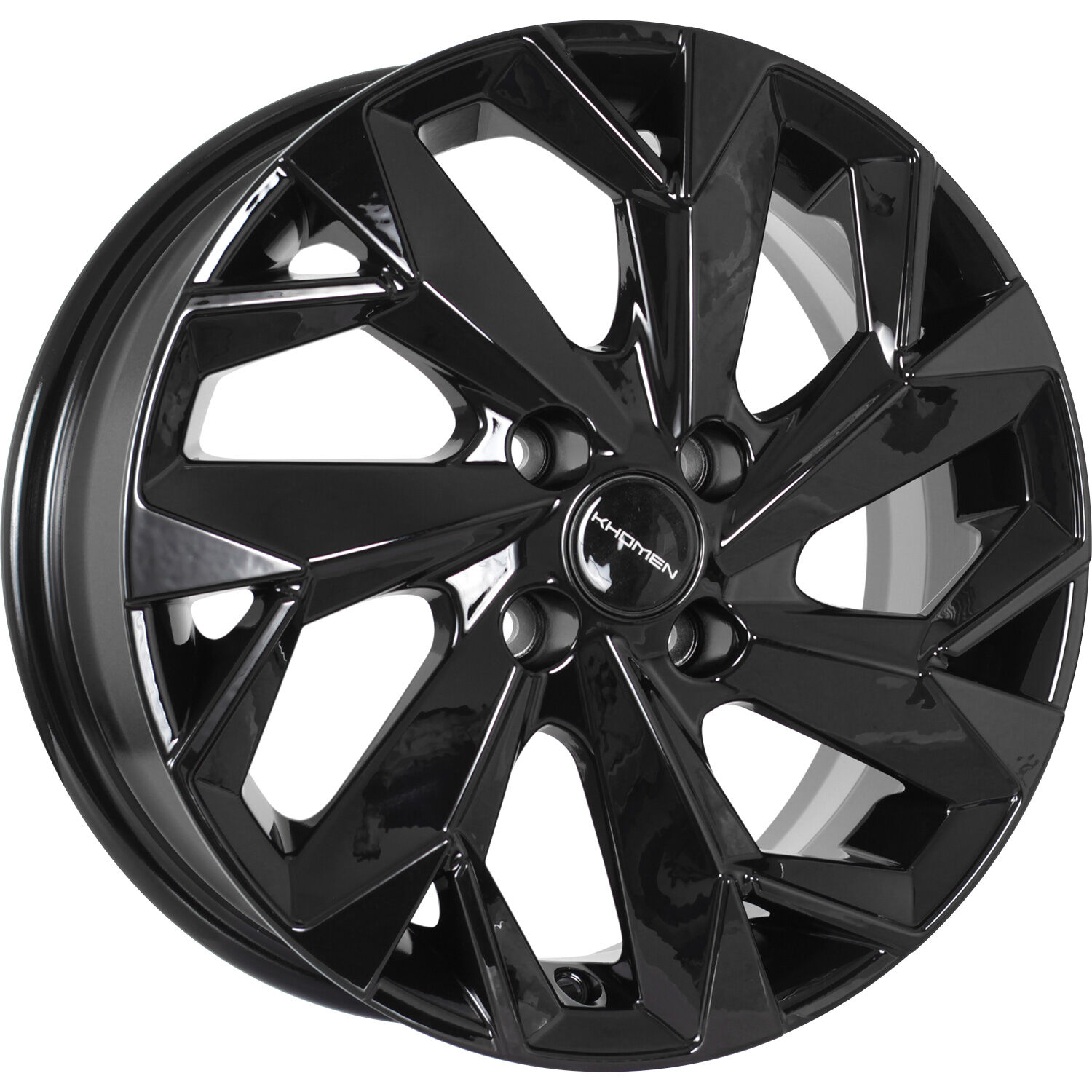 KHOMEN KHW1508 (15_ZV Granta) R15x6 4x98 ET35 CB58.6 Black