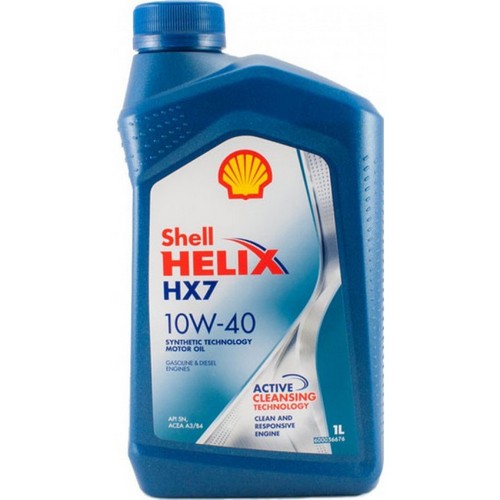 Масло моторное Shell Helix HX7 SAE 10W40 SN+ 1L (№550051574)