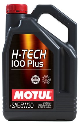 Масло моторное MOTUL H-TECH 100 PLUS SAE 5W30 SP 4L (№112142)