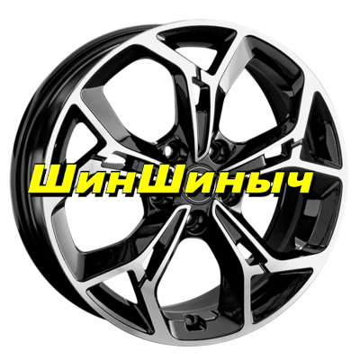 7x17/5x108 ET33 D60,1 CHR95 BKF (конус, C570)