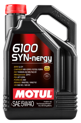Масло моторное MOTUL 6100 SYN-NERGY SAE 5W40 4L (№111862)