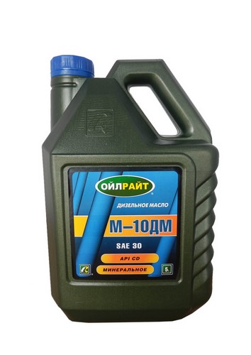 Масло моторное OIL RIGHT М10ДМ 5L (№2508)
