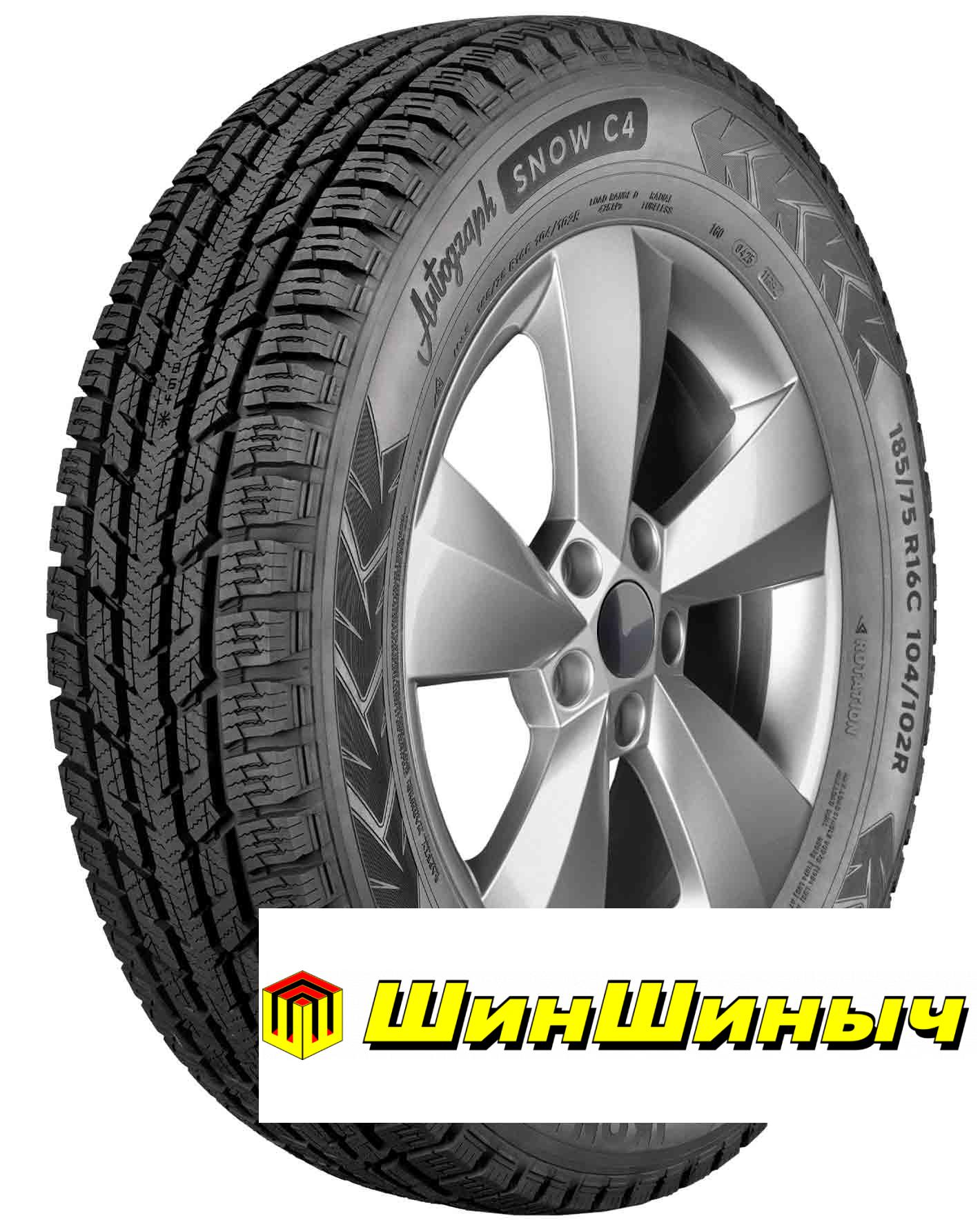 Ikon Autograph Snow C4 205/70 R 15C 106/104R