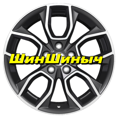 7x17/5x112 ET45 D57,1 KHW1713 (Karoq) Black-FP