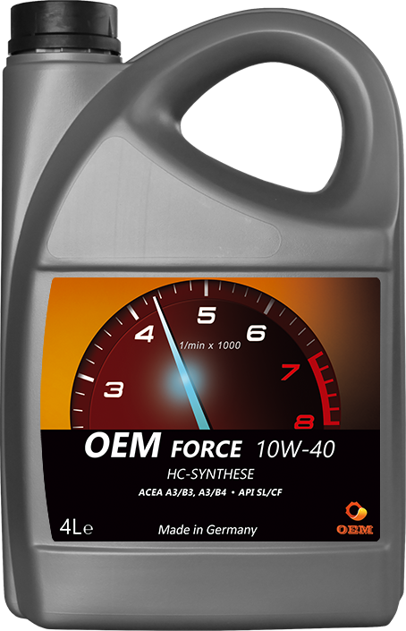 Масло моторное OEM Force SAE 10W40 SN/CF 4L