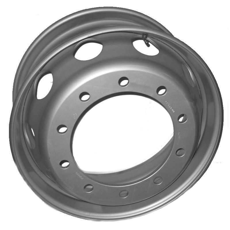 Диск грузовой r 22. Диск грузовой r 22. Грузовой 9. 00*22. 5 10/335 d281 et120 silver srw (наруж.