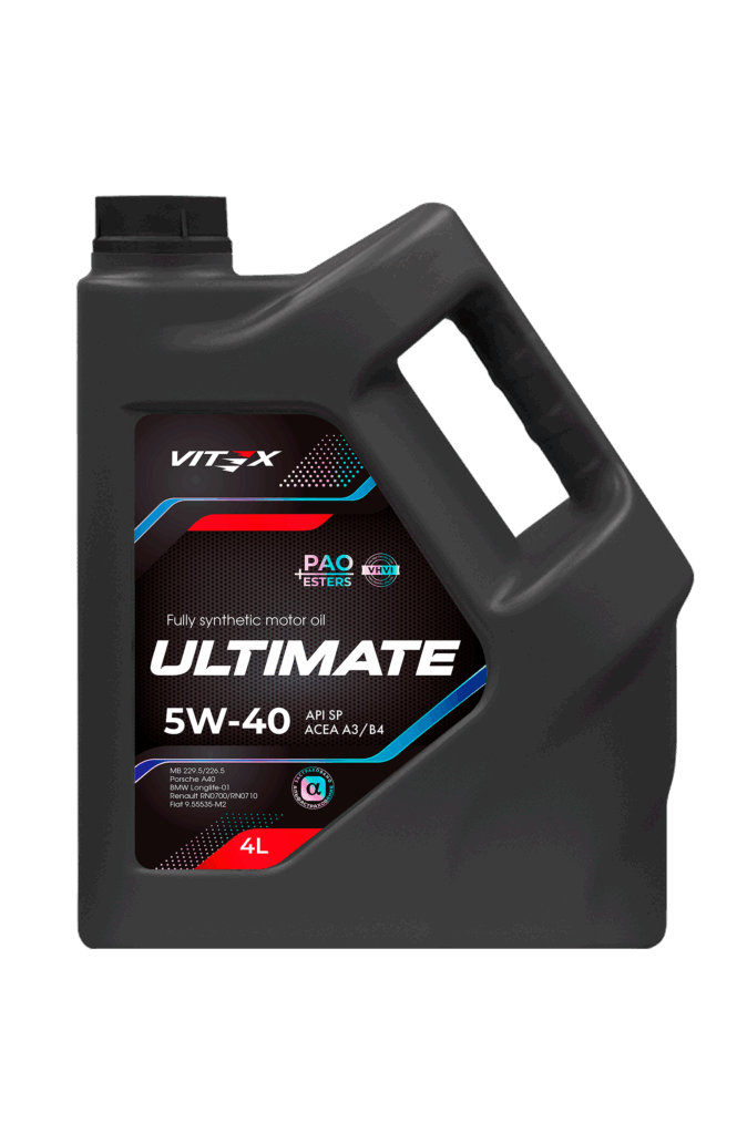 Масло моторное Vitex Ultimate SP SAE 5W40 4L (№V304809)