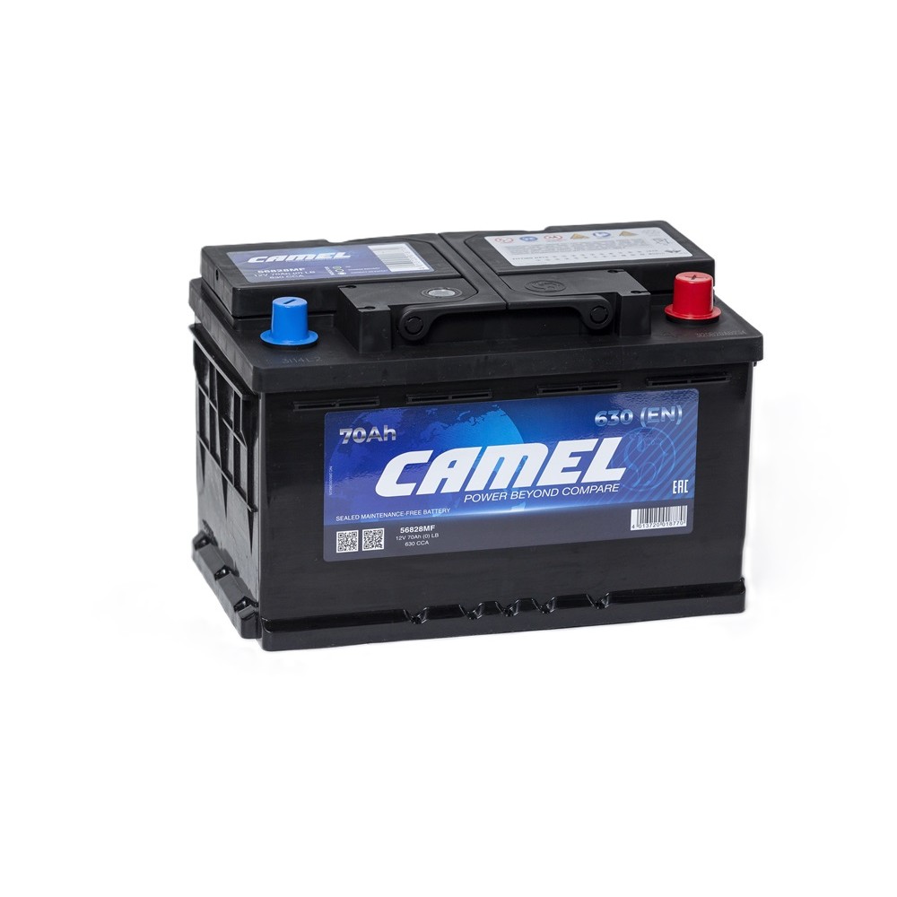 АКБ 6СТ-70о/п "CAMEL" 56828MF (низкий) 630А