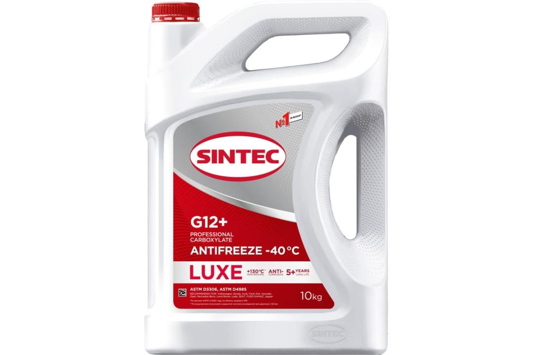 Антифриз Sintec LUX G12 красный 10л. (№614504)