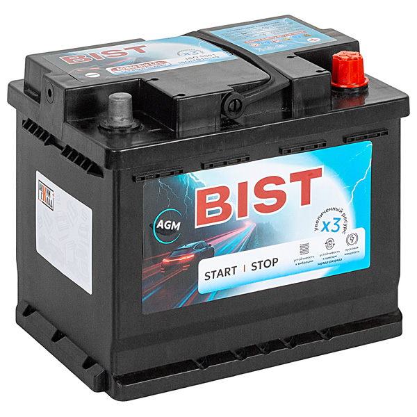АКБ 6СТ-60о/п BIST AGM  640А