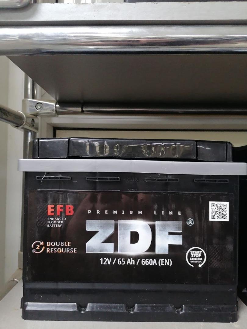 АКБ 6СТ-65о/п ZDF EFB START/STOP 660A