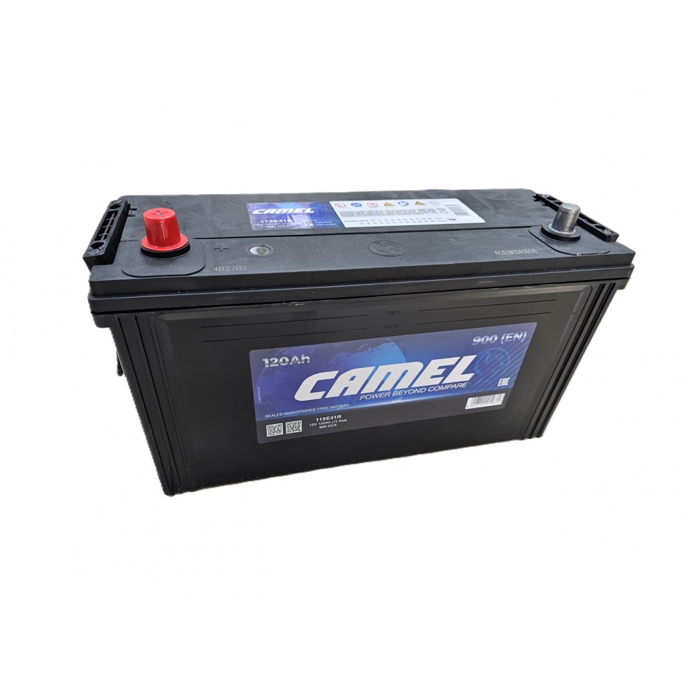 АКБ 6СТ-120п/п "CAMEL"115E41R 900А