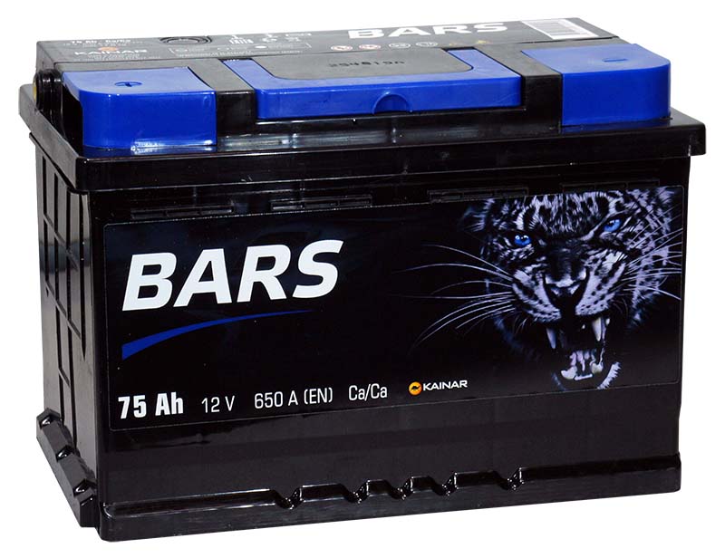 АКБ 6СТ-75п/п  BARS 650A