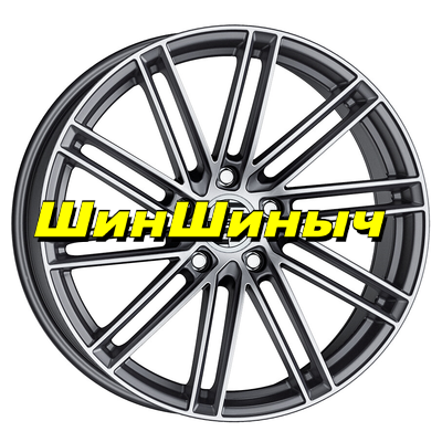 9,5x22/5x130 ET68 D71,6 Leipzig Gunmetal Mirror Face