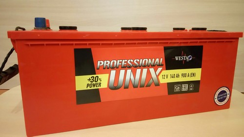 АКБ 6СТ-140о/п UNIX Professional (960A)