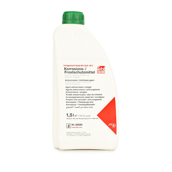 Антифриз FEBI RENAULT G11 готовый 1,5л (№26580)