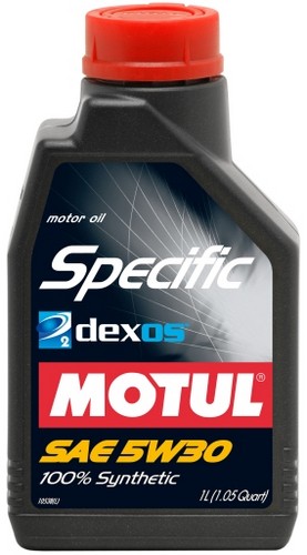 Масло моторное MOTUL SPECIFIC DEXOS2 SAE 5W30 1L (№102638)